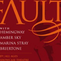 Gigposter for the band Faulter